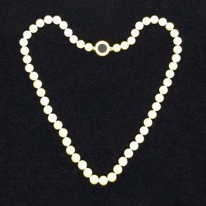 BVLGARI CULTURED JAPANESE SALT WATER PEARL NECKLAC
